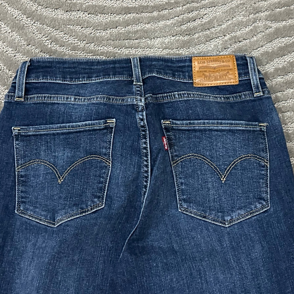 Levi high rise premium skinny jeans